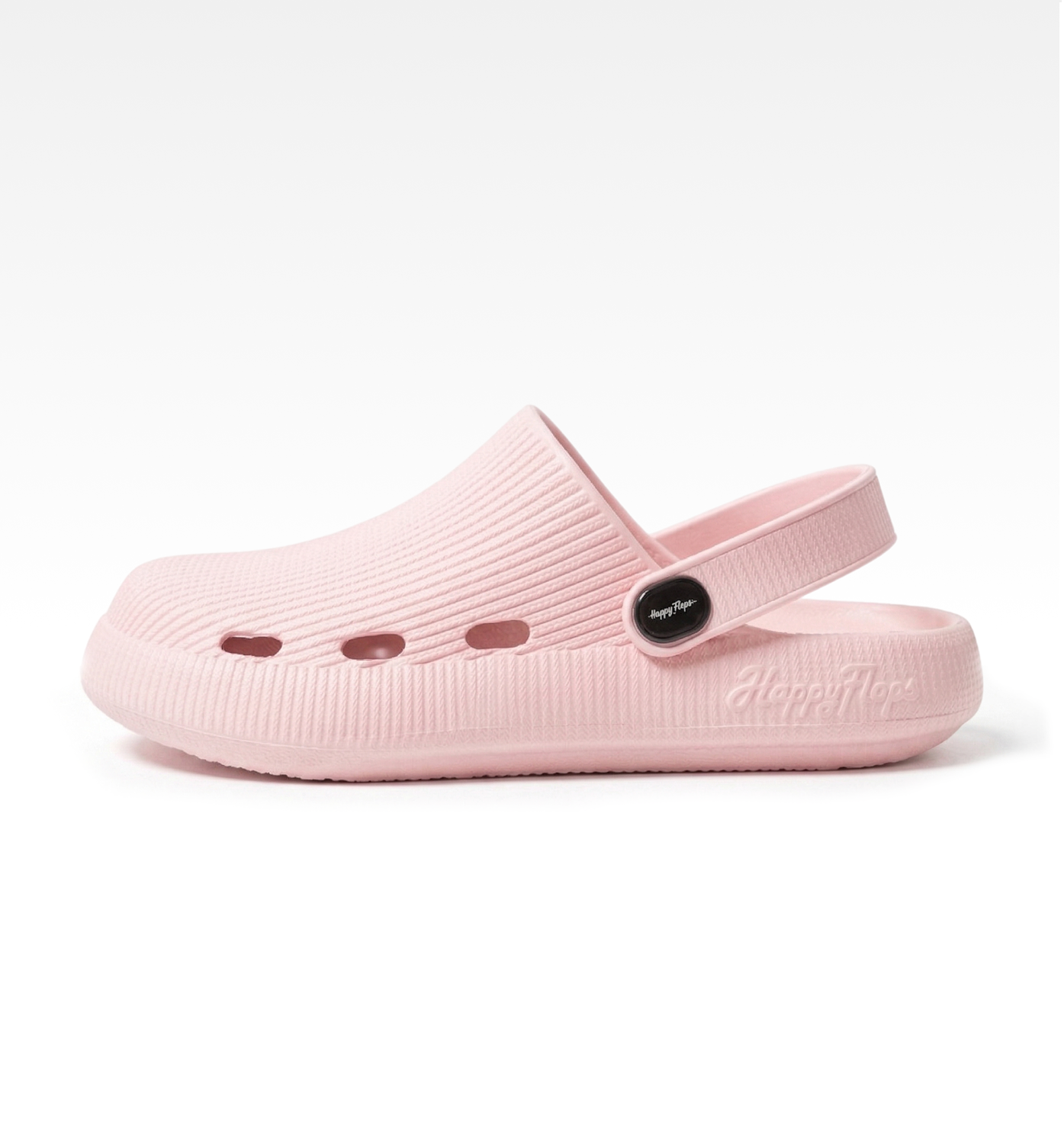 HappyClogs Original - Vaaleanpunainen