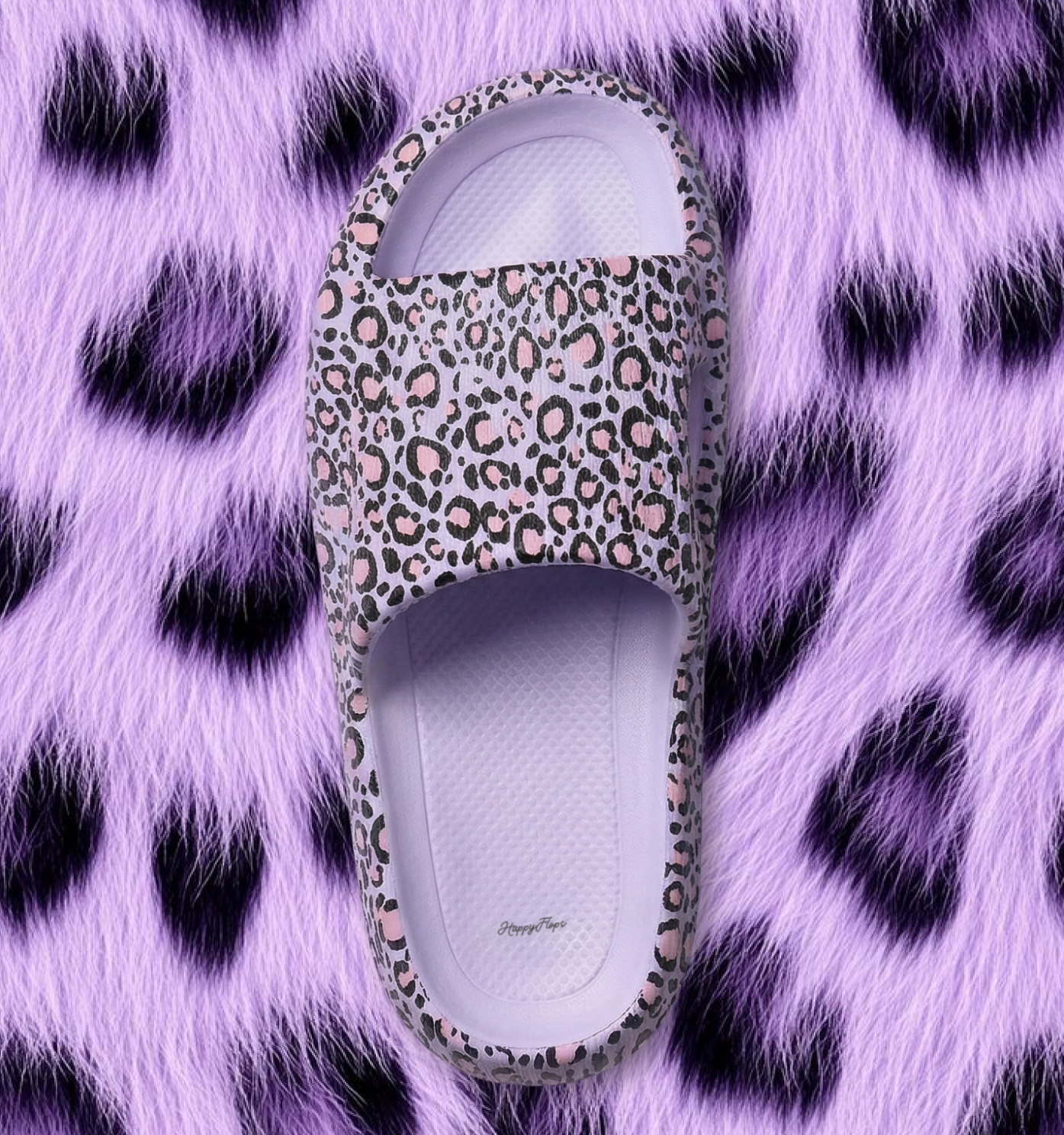 HappyFlops Limited Editions - Pinkki leopardi