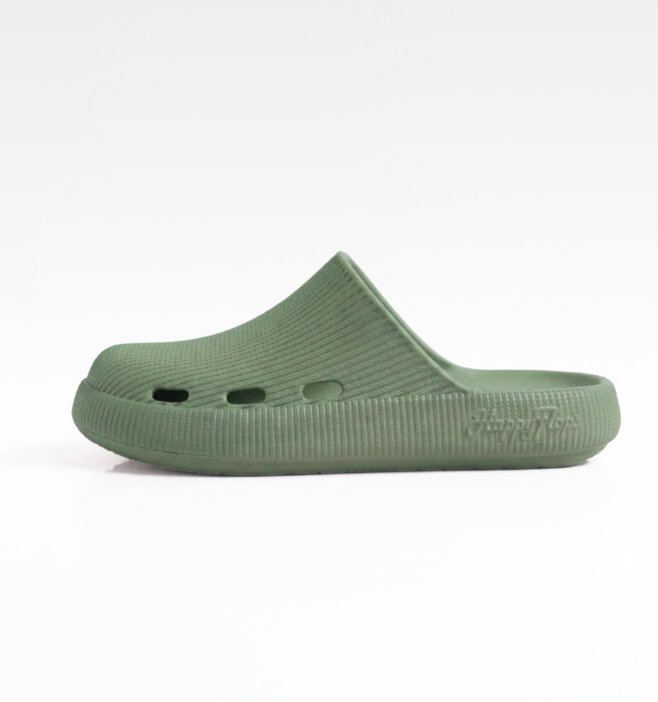 HappyClogs Strapless - Groen